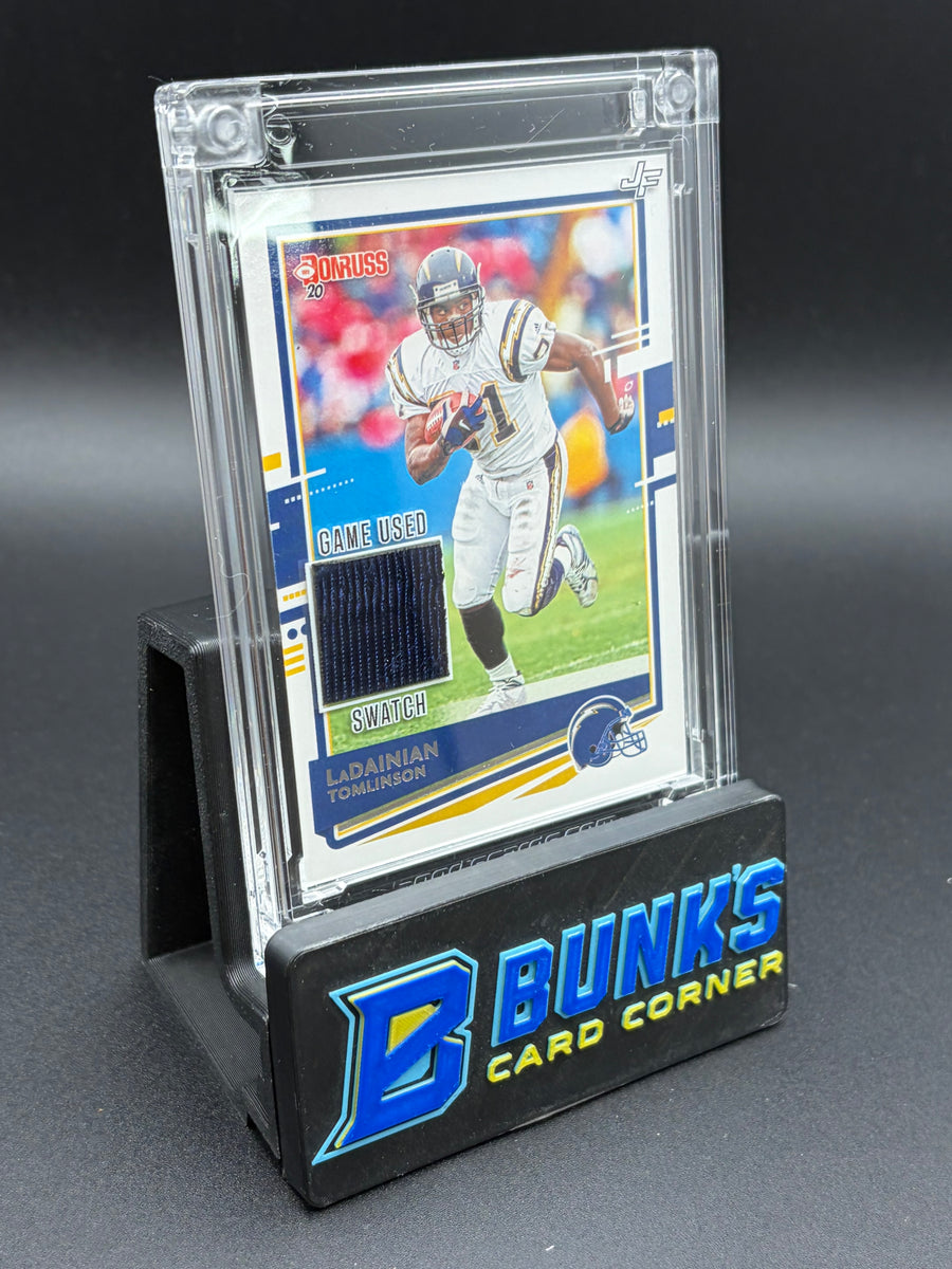 LaDainian Tomlinson Donruss Game Used Swatch Jersey Fusion