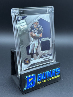 Tom Brady Super Bowl MVPs Mosaic Game Used Swatch Jersey Fusion