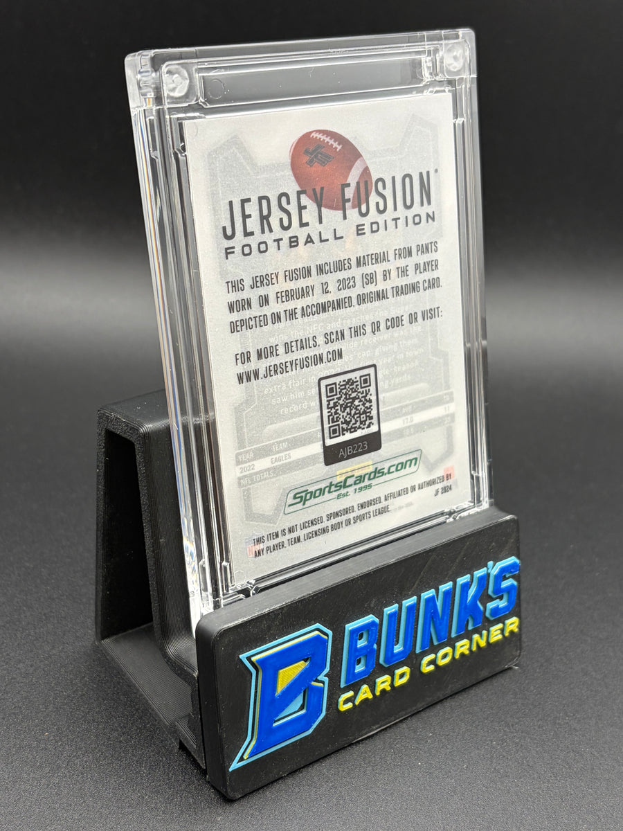 AJ Brown Panini Prizm Silver Jersey Fusion 10/75