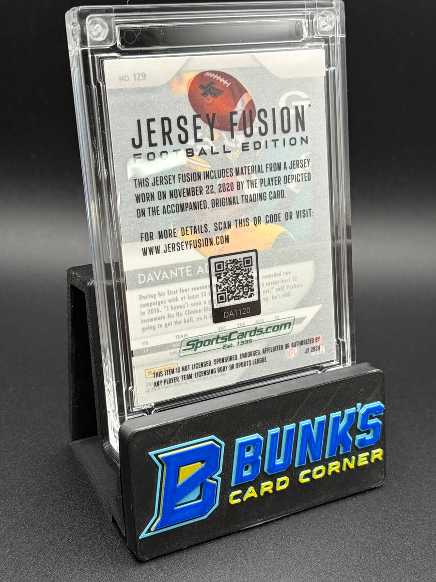 Davante Adams Panini Prizm Jersey Fusion 41/50