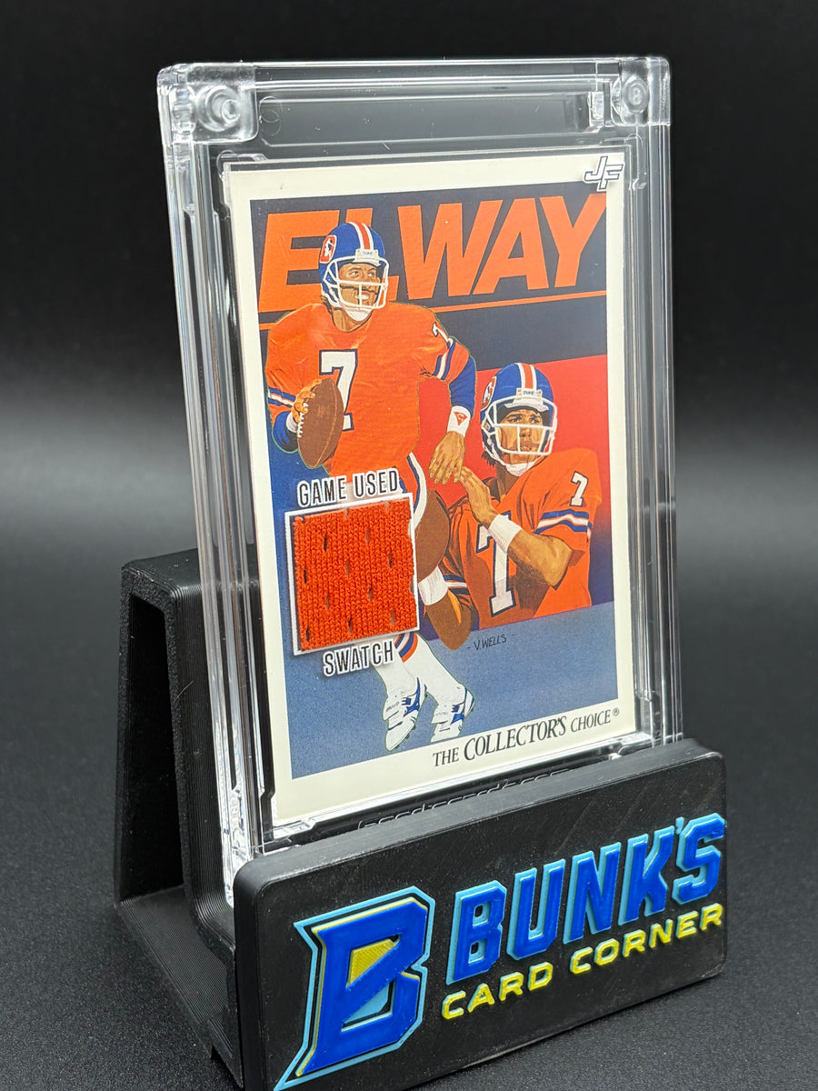El Way The Collectors Choice Game Used Swatch Jersey Fusion