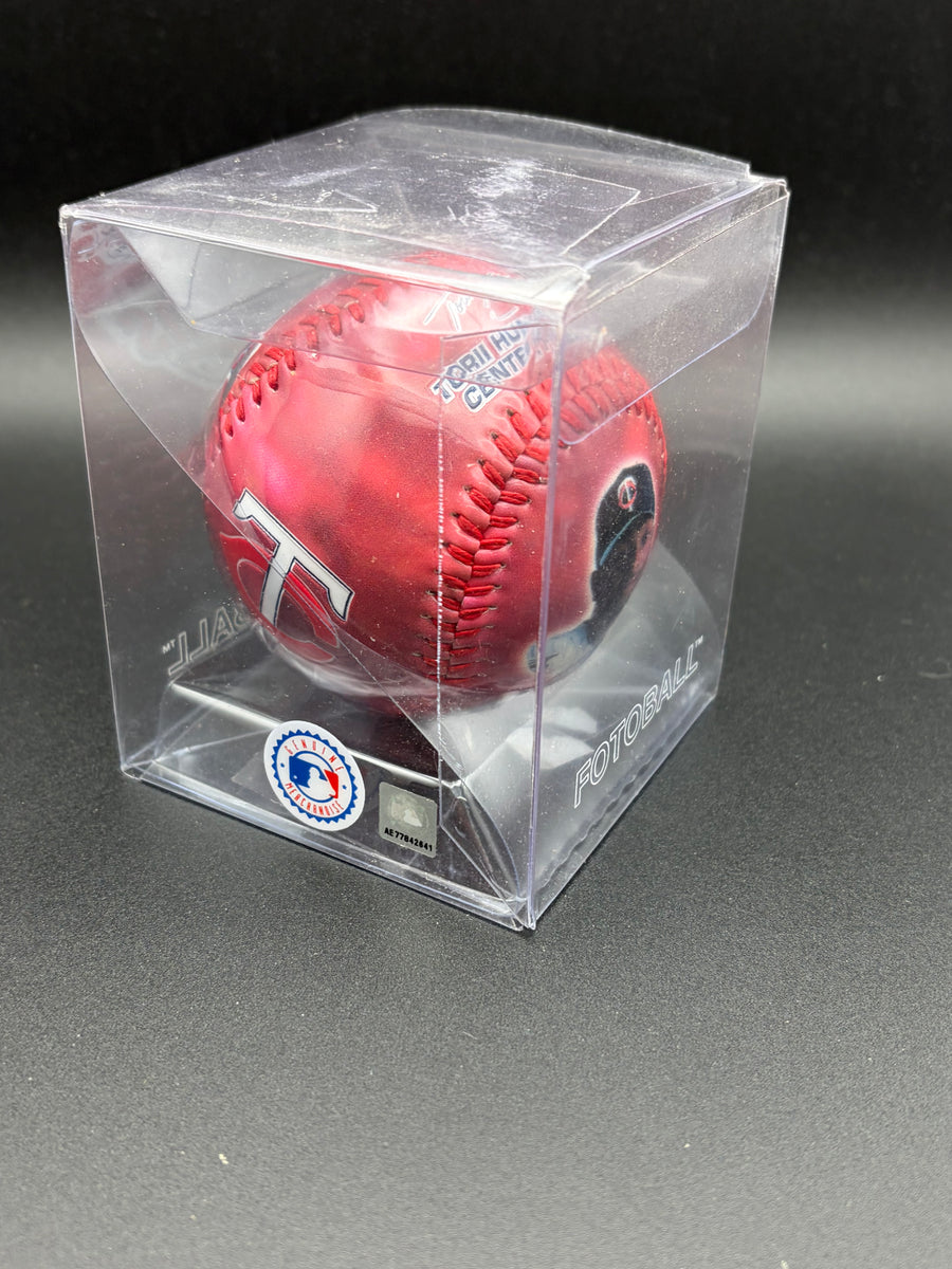 Fotoball Baseball Signed by Torii Hunter #48