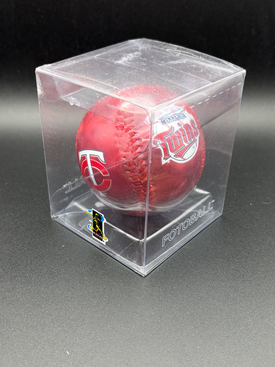 Fotoball Baseball Signed by Torii Hunter #48