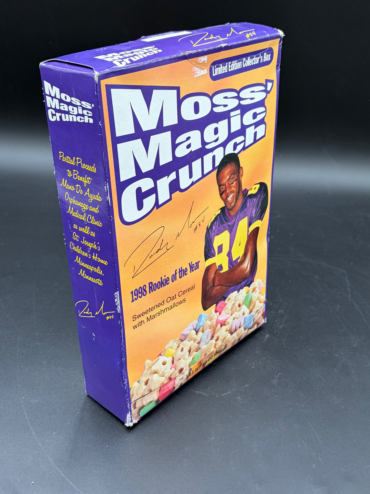 Moss Magic Crunch 1998 Rookie of the Year Cereal