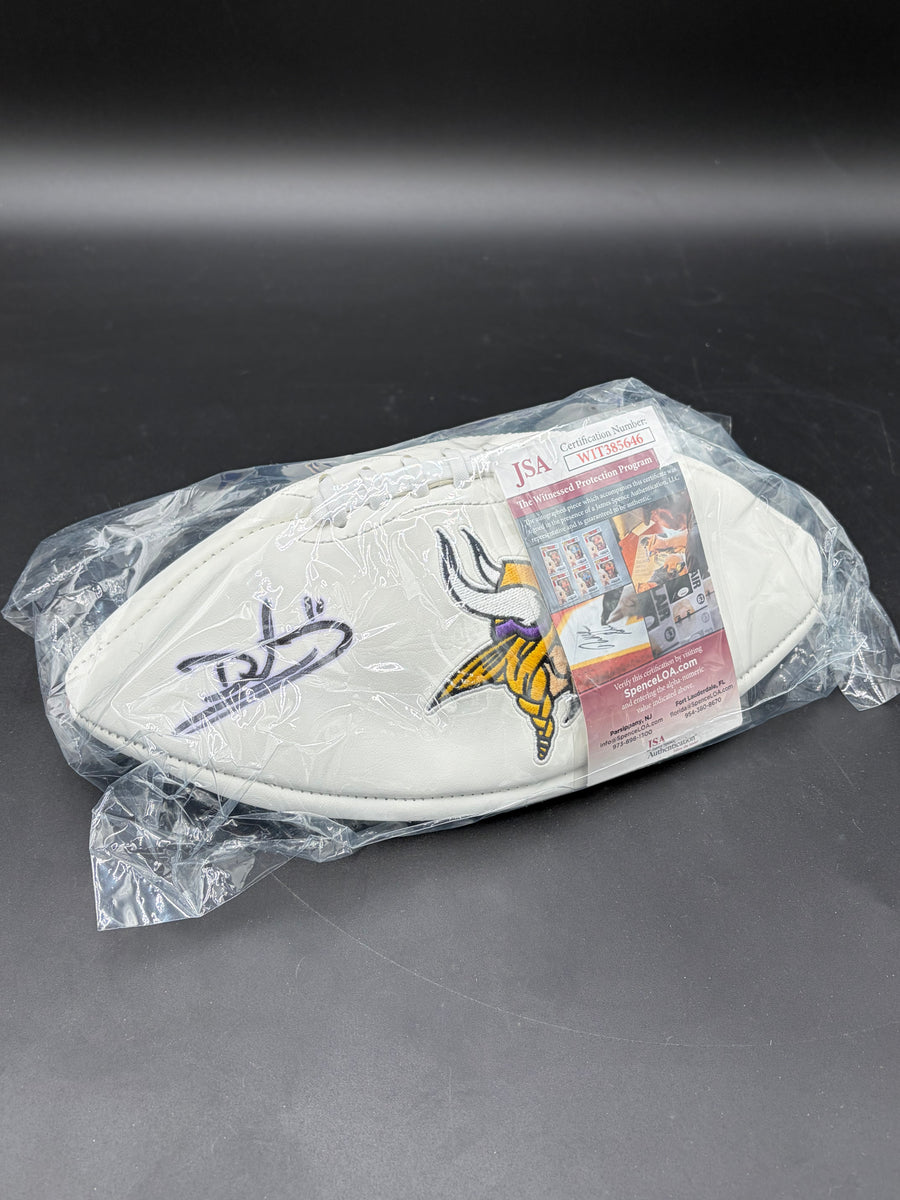 Dante Culpepper Auto JSA Cert Football
