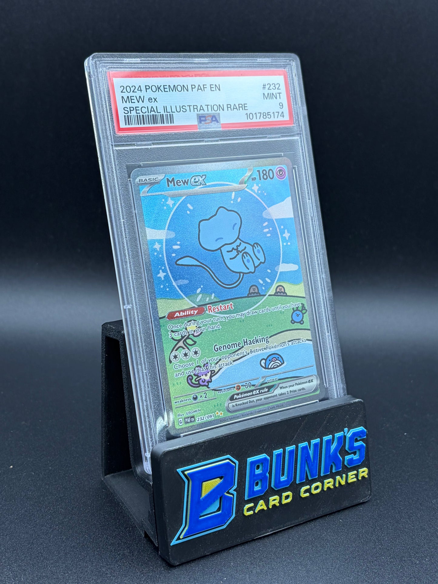 Mew Ex SIR PAF PSA 9