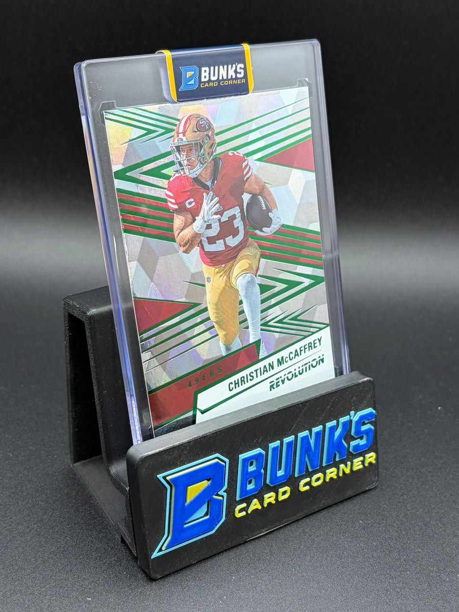 2025 Christian McCaffrey Red & Green Revolution 1/10