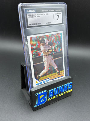 2008 Derek Jeter Sports Illustrated for Kids CGC 7