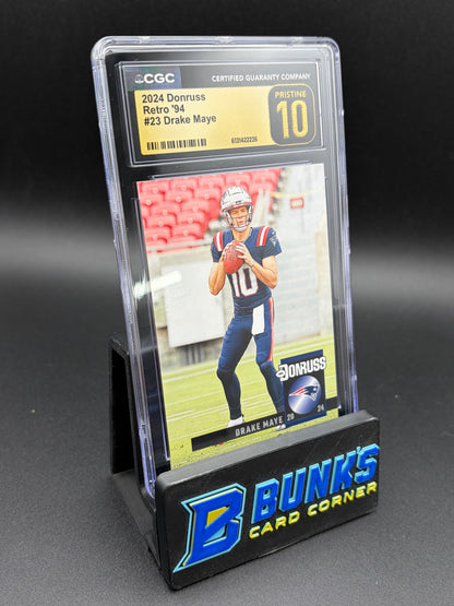 2024 Drake Maye Retro '94 CGC Pristine 10