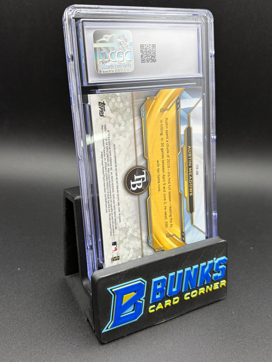 2019 Austin Meadows Sapphire Relics Triple Threads CGC 9.5 3/3