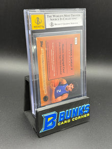 2023-24 Dereck Lively II Masters Autographs Beckett AU Auto 10 RC