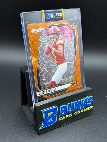 2024 Jayden Daniels Panini Prizm Orange RC