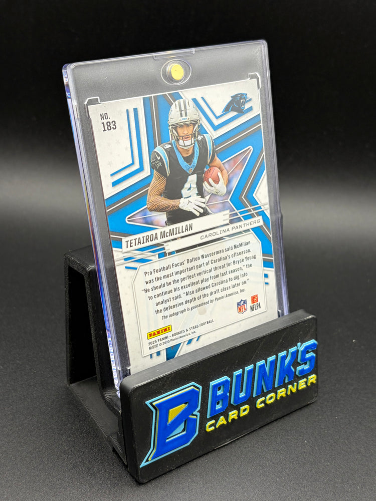 2025 Tetairoa McMillan Rookies & Stars Auto RC