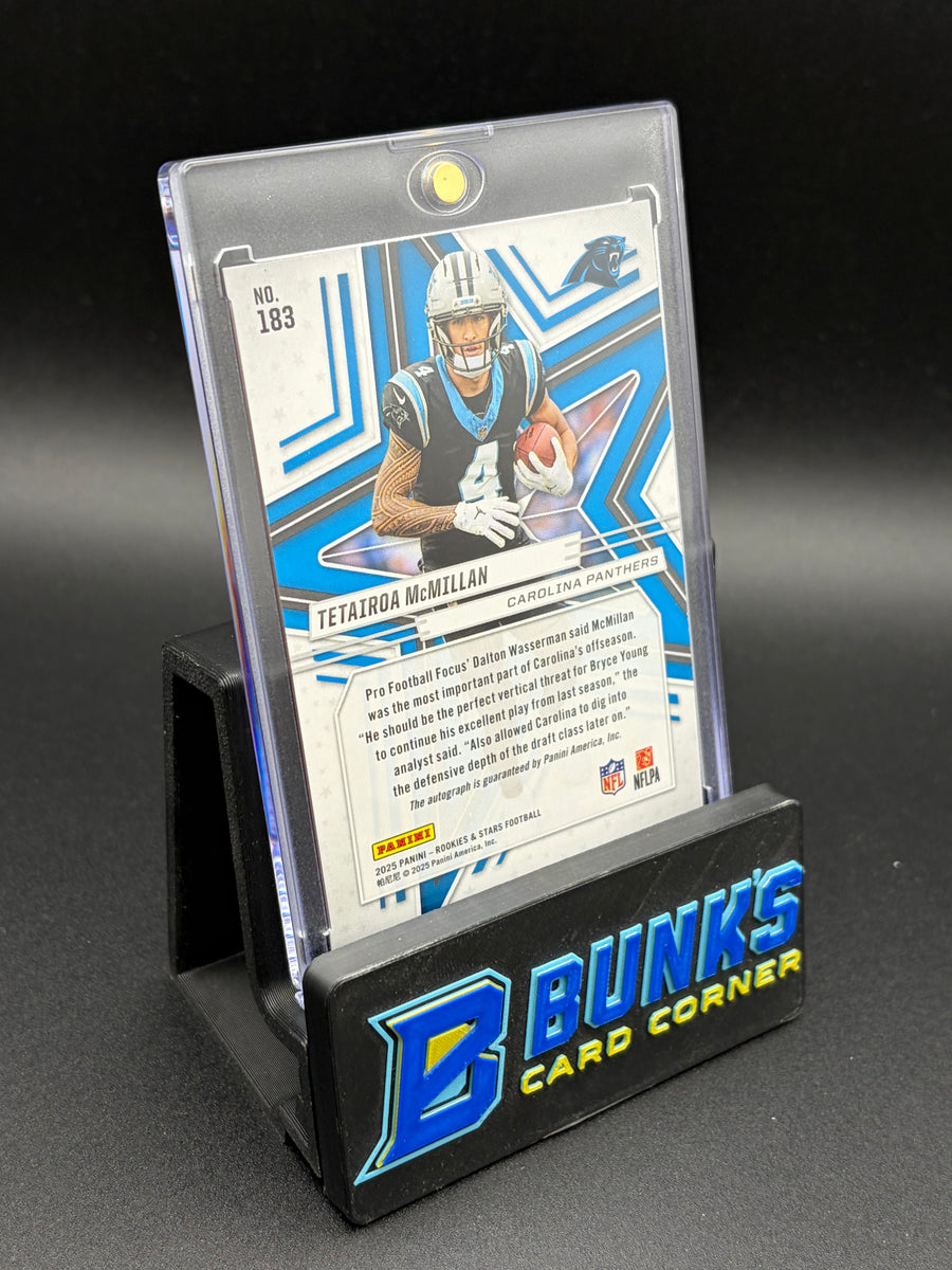 2025 Tetairoa McMillan Rookies & Stars Auto RC
