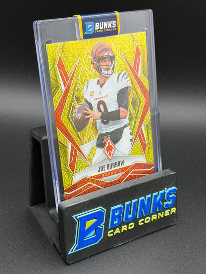 2025 Joe Burrow Panini Phoenix Yellow and Orange 28/35