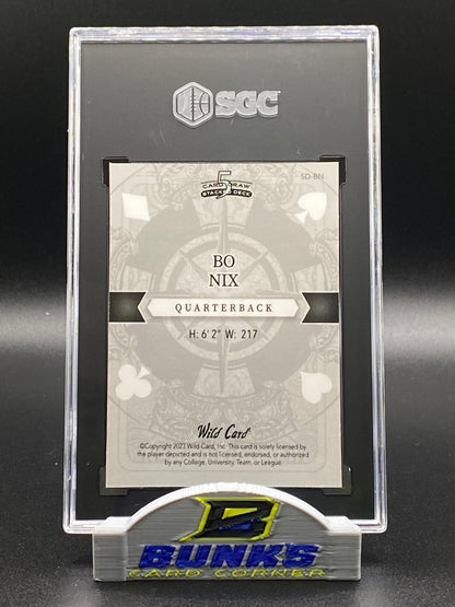 2023 Bo Nix Jack of Diamonds Orange 3/5 (Box 15)
