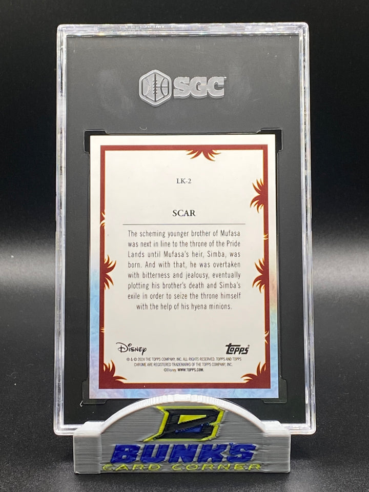 2024 Scar Lion King 30th Anniversary SGC 9