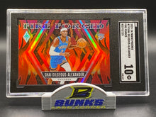 2023-24 Shai Gilgeous-Alexander Fire Forged Red 92/125 SGC 10 (Box 16)