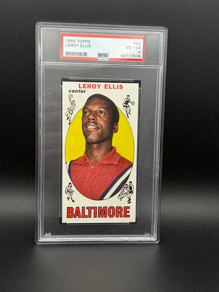 1969 Leroy Ellis Topps PSA 4 15/25