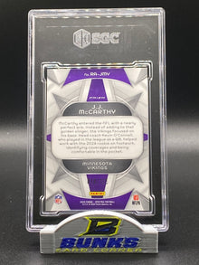 2024 JJ McCarthy Rookie Aura 10/125 SGC 9.5 (Box 16)