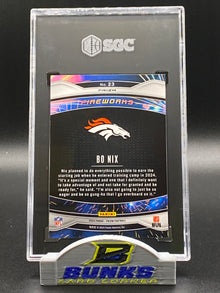 2024 Bo Nix Fireworks Ho Huddle Prizm SGC 10 (Box 16)