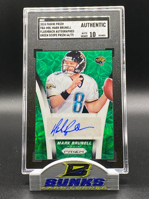 2024 Mark Brunell Green Scope Prizm 66/75