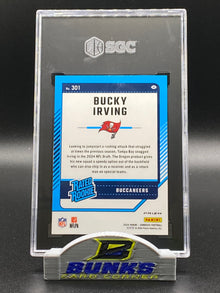 2024 Bucky Irving Rated Rookie Red Pandora Prizm (Box 16)