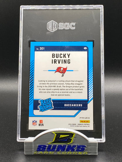 2024 Bucky Irving Rated Rookie Red Pandora Prizm (Box 16)