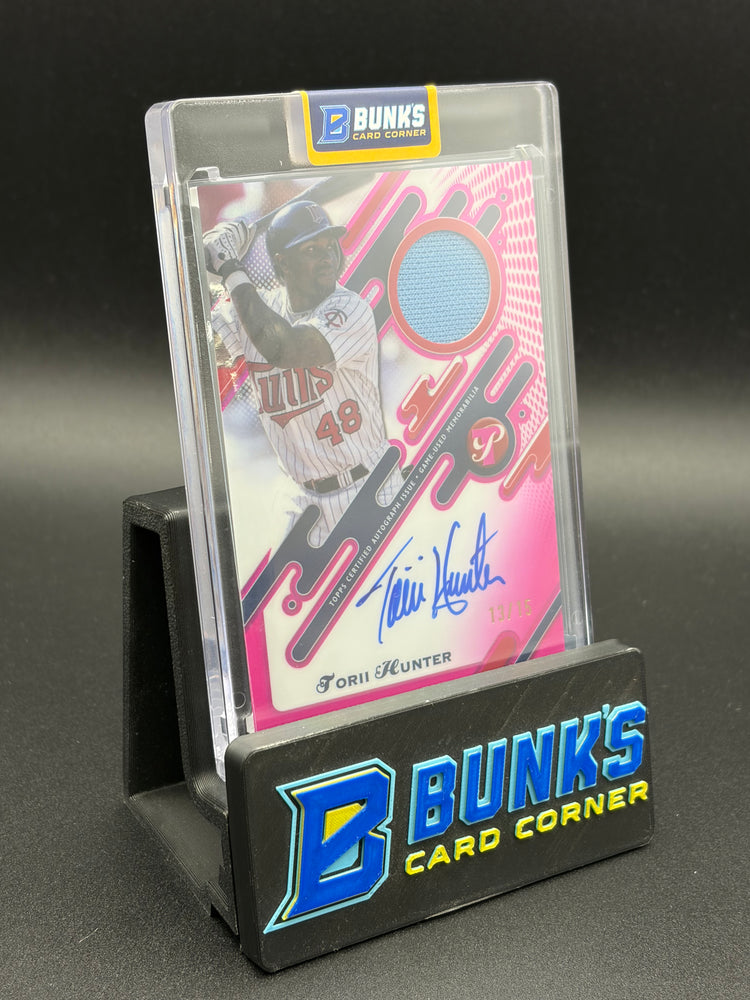 2025 Torii Hunter Pristine Pieces Auto Relic Pink 13/15