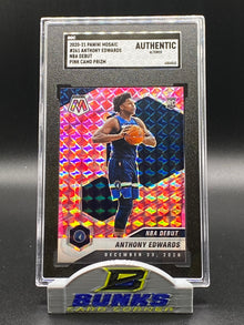 2020-21 Anthony Edwards Pink Camo Prizm (Box 16)