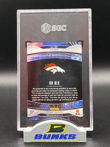 2024 Bo Nix Fireworks Green Wave Prizm SGC 10 (Box 17)