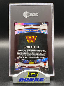 2024 Jayden Daniels Fireworks Green Prizm SGC 9.5 (Box 17)
