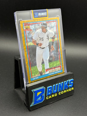 2026 Frank Thomas Topps Gold