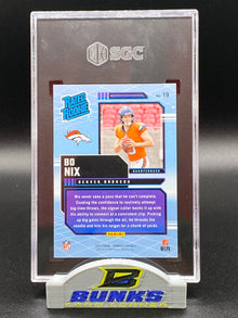 2024 Bo Nix Retro Rated Rookie SGC 10 (Box 17)