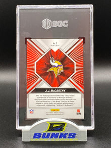 2024 JJ McCarthy Overdrive Rookie Card SGC 10 (Box 17)