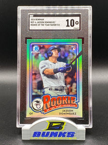 2024 Jasson Dominguez Rookie of the Year Favorites SGC 10 (Box 17)