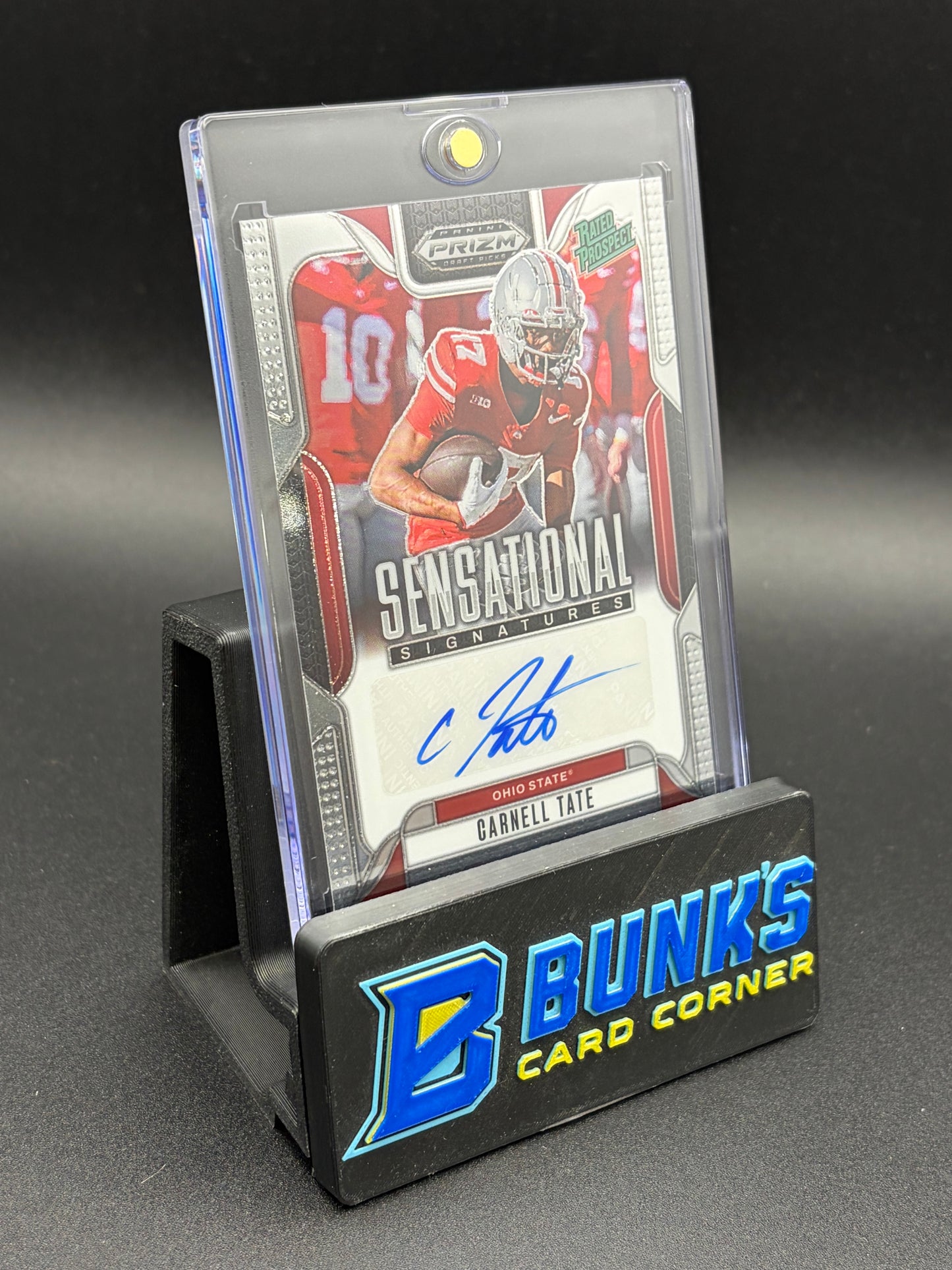 2025 Carnell Tate Auto Panini Prizm Draft Picks
