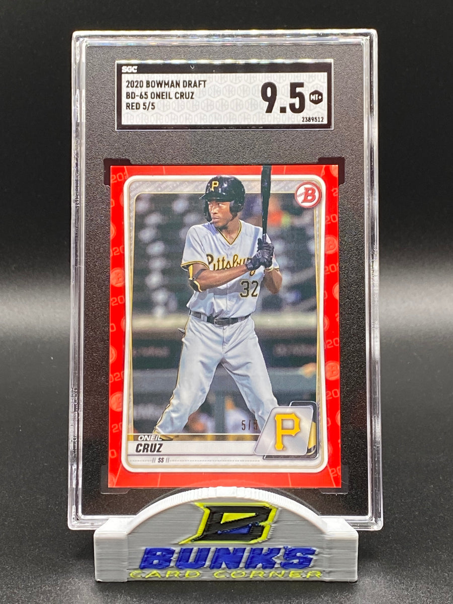 2020 Oneil Cruz Red 5/5 SGC 9.5