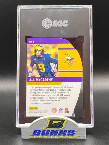 2024 JJ McCarthy Human Highlight Film SGC 10 (Box 17)