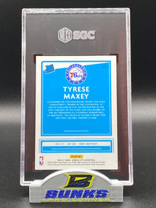 2020-21 Tyrese Maxey Rated Rookie SGC 10 (Box 17)