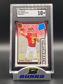 2024 Jayden Daniels Throwback SGC 10 (Box 18)