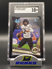 2023 Shedeur Sanders 1st Bowman SGC 10 (Box 18)