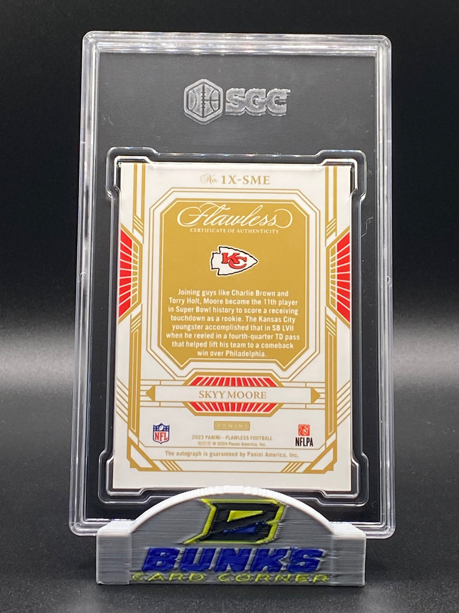 2023 Skyy Moore Champions Autographed Silver 4/20 SGC 10|10