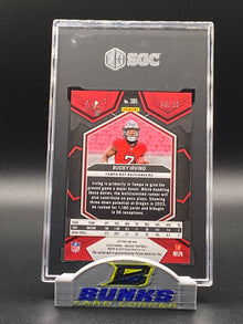 2024 Bucky Irving AUTOGRAPHED White Prizm 5/25 SGC 10|9