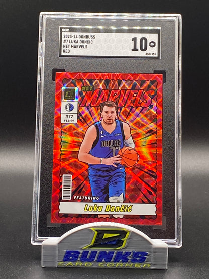 2023-24 Luka Doncic Net Marvels Red SGC 10 (Box 18)