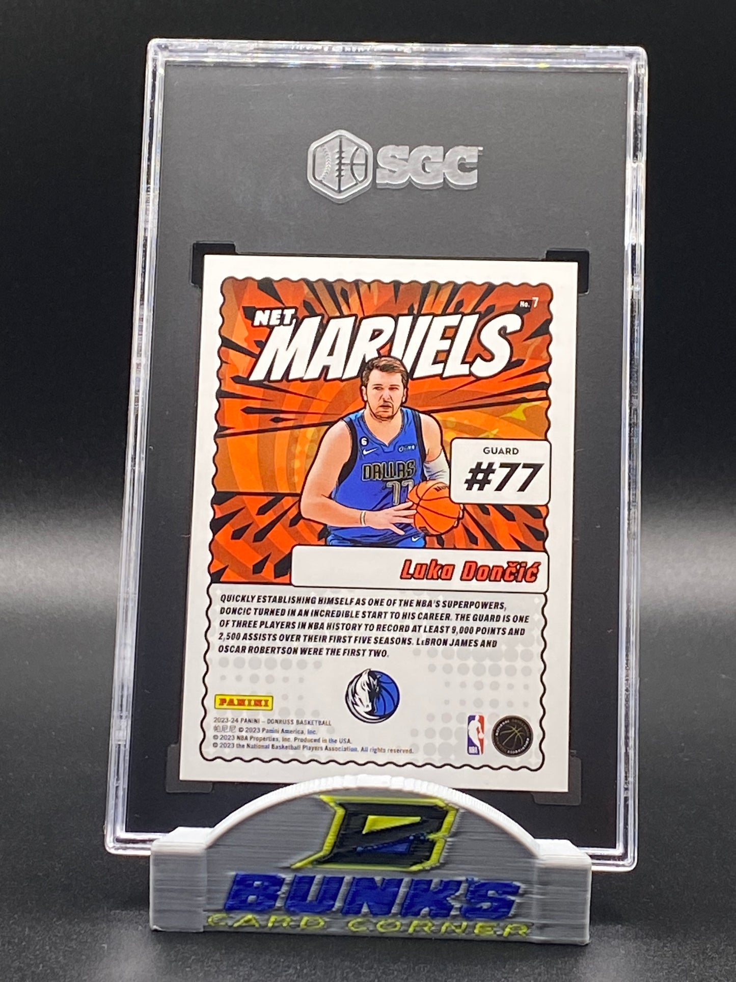 2023-24 Luka Doncic Net Marvels Red SGC 10 (Box 18)