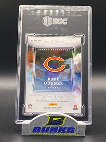 2024 Rome Odunze AUTOGRAPHED Rookie Card SGC 10|9 (Box 18)