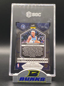 2023-24 Jaden McDaniels Gold Fast Break Prizm 7/10 SGC 9 (Box 18)