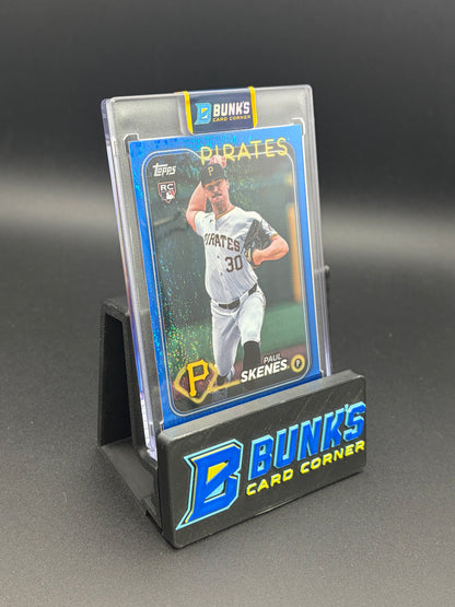 2024 Paul Skenes Blue Holo Foil Topps Update RC 239/999