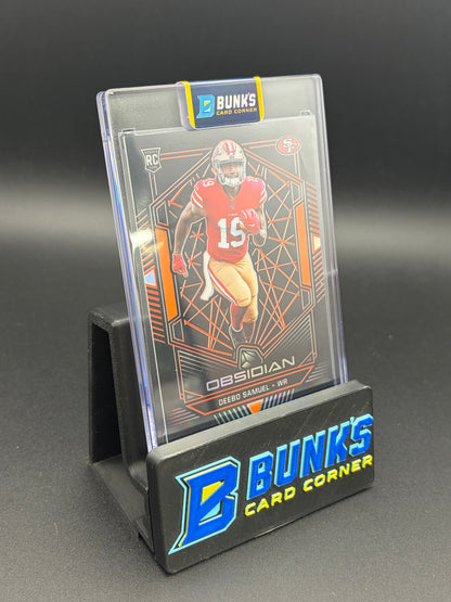 DeeBo Samuel Obsidian Panini Orange RC 36/50
